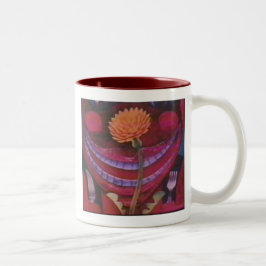 Lächelnde Blume TASSE