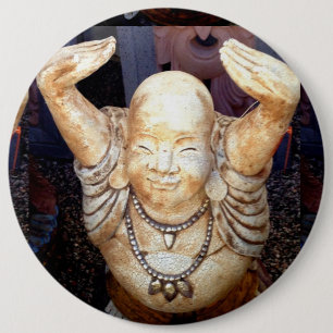 Lächelnde Buddha-Taste Button