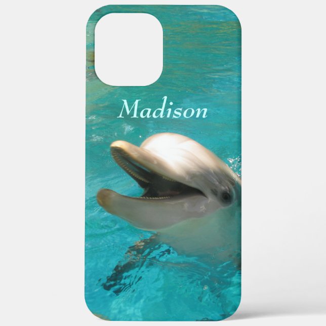Lächelnde Dolphin Case-Mate iPhone Hülle (Rückseite)