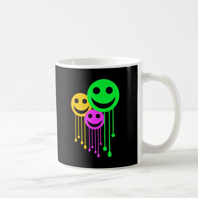 Lächelnde Gesichter Kaffeetasse (Rechts)