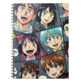 Lächelnde Gesichter, Manga von Natasha Us Notizblock