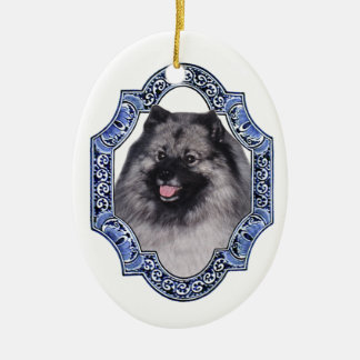 Lächelnde Holländerverzierung Keramikornament