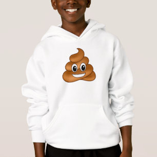 Lächelnde kackend Emoji Hoodie