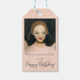 Lächelnde Mädchen, Helene Schjerfbeck Geschenkanhänger