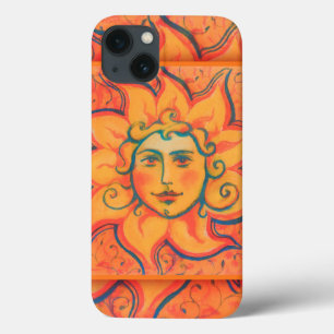 Lächelnde Sonne, Fairytale Fantasy Art, orange gel title_seo2