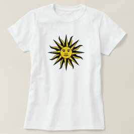 Lächelnde Sonne T-Shirt
