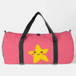 Lächelnde Sterne groß Duffle Bag