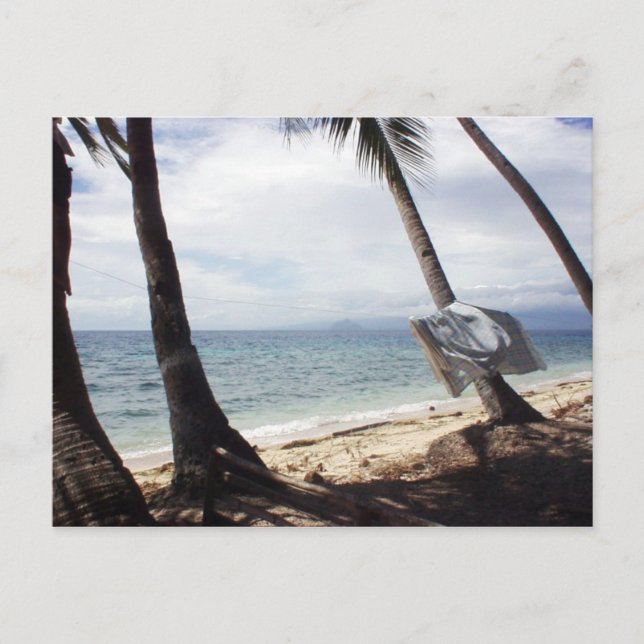 Lächelnde Strände Postkarte (Vorderseite)