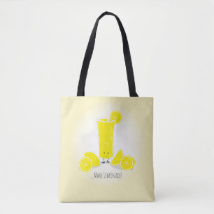 Lächelnde Taschen-Tasche des Limonade-Glas-  Tasche