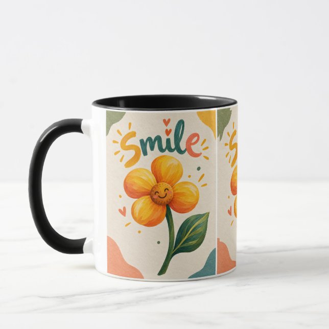 Lächelnde Tasse (Links)