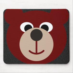Lächelnder Bär Mousepad