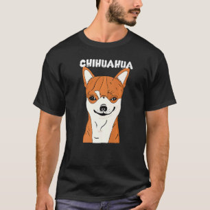 Lächelnder Chihuahua Lustiger Chihuahua Vintage Kl T-Shirt