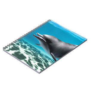 Lächelnder Delfin Notizblock