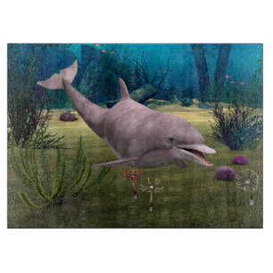 Lächelnder Delfin Schneidebrett