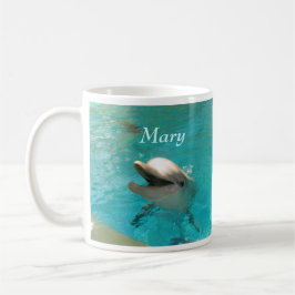 Lächelnder Delphin Kaffeetasse