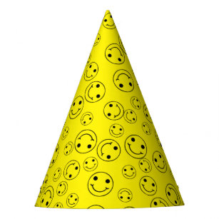 180 Smiley Sticker Aufkleber Lächeln Emoji Smily Face Faces - gelb