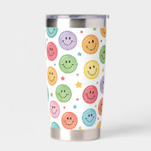 Lächelnder Emoji-Muster