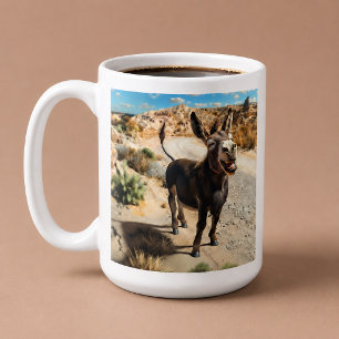 Lächelnder Esel, Oatman Arizona, Route 66 Kaffeetasse