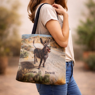Lächelnder Esel, Oatman Arizona, Route 66 Tasche