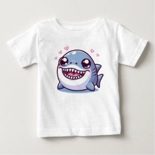 Lächelnder Hai Baby T-shirt