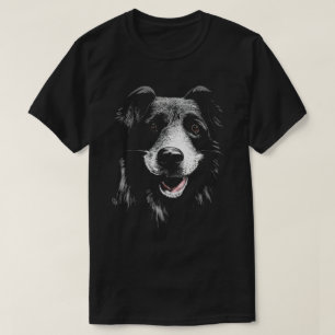 Lächelnder Hund-T - Shirt