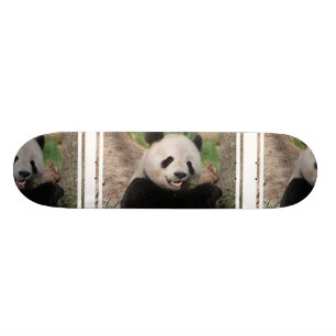 Lächelnder Panda-Bär Skateboard