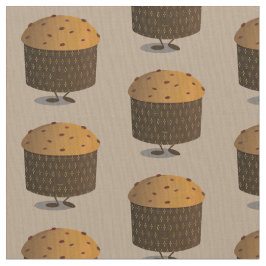 Lächelnder Panettone Stoff