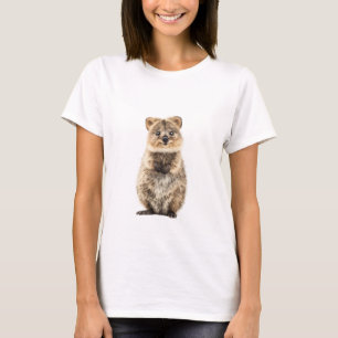 Lächelnder Quokka Australisches Beuteltier Frauen T-Shirt