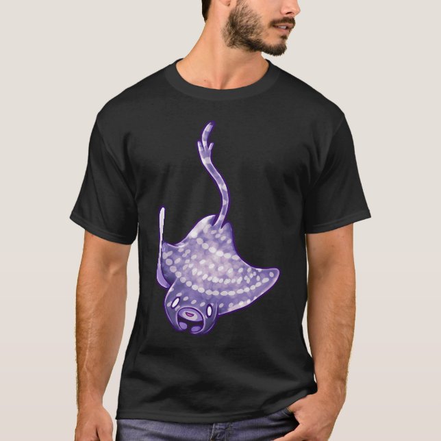 Lächelnder Rochen T-Shirt (Vorderseite)
