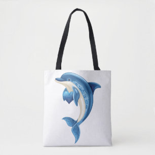 Lächelnder T - Shirt von Delphin Kids Tasche