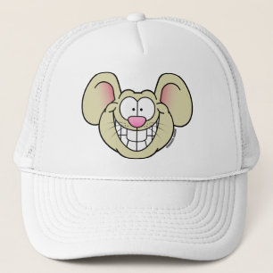 Lächelnder Tan Mouse Hat Truckerkappe