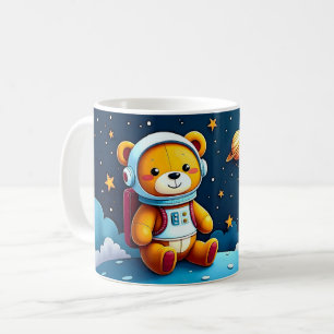 Lächelnder Teddybär Kaffeetasse