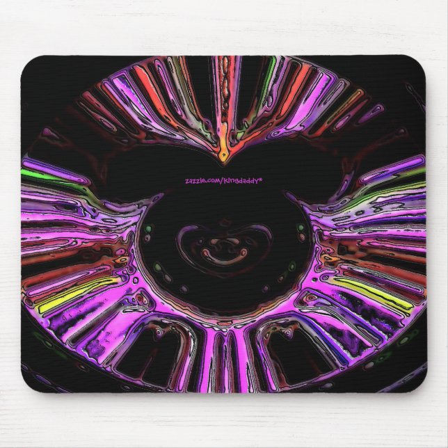 Lächelndes Auge Mousepad (Vorne)