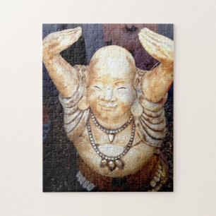 Lächelndes Buddha-Puzzle