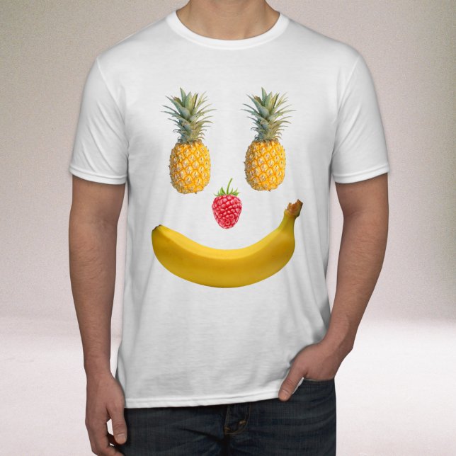 Lächelndes Fruchtgesicht T-Shirt (Von Creator hochgeladen)