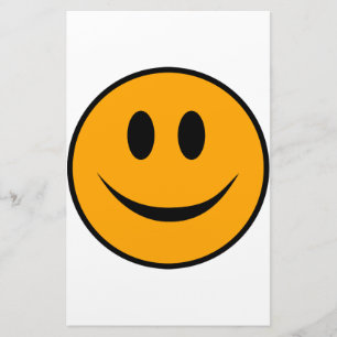 Lächelndes Gesicht Emoji Briefpapier