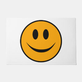 Lächelndes Gesicht Emoji Fußmatte