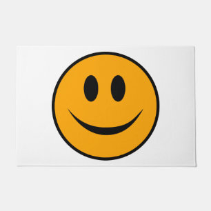 Lächelndes Gesicht Emoji Fußmatte