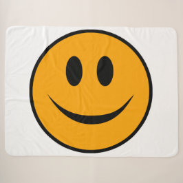 Lächelndes Gesicht Emoji Sherpadecke