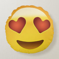 Lächelndes Gesicht mit herzförmigen Augen Emoji