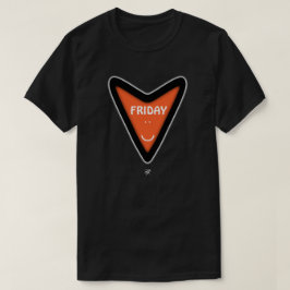 Lächelndes Herz stilisiert Symbol (und Freitag) T-Shirt