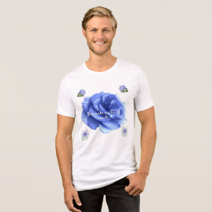 Lächelndes Herz Tri-Blend Shirt