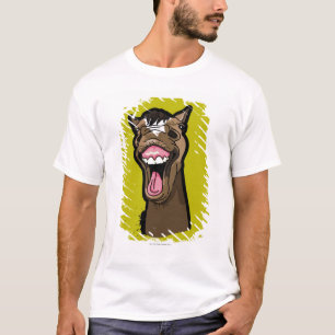 Lächelndes Pferd T-Shirt