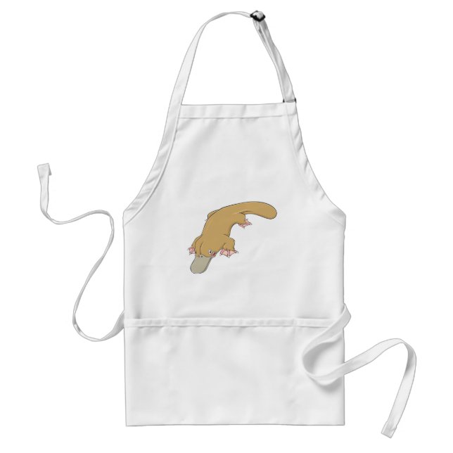 Lächelndes Platypus Schürze (Vorne)