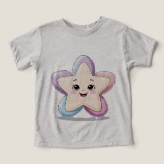 Lächelndes Star-Kindershirt