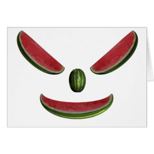 Lächelndes Watermelon-Gesicht