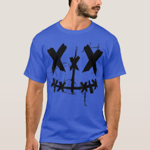Lächelndes X-Gesicht Laughing Coole Gesichter Auge T-Shirt