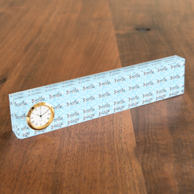 Lächelschild Namensplakette (Seite)
