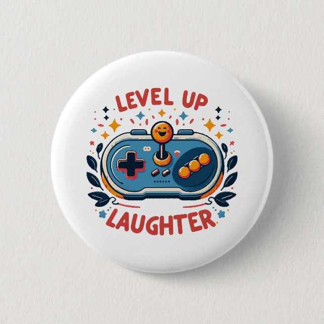 Lachen aufleveln button (Vorderseite)