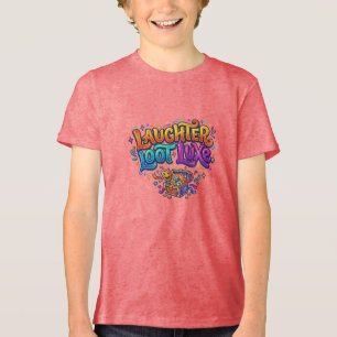 Lachen Beute Luxus Tri-Blend Shirt